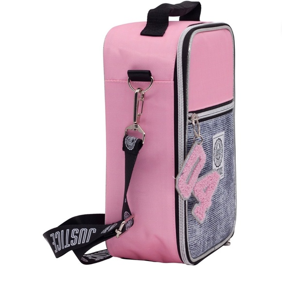 Colorblock Metallic Print Insulated Lunch Box for Kids, BPA Free.Size .17 cu ft - Picture 2 of 4